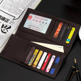 Men's Ultra-Thin Long Cross Wallet