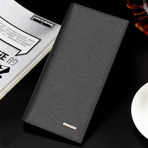 Men's Ultra-Thin Long Cross Wallet