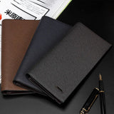 Men's Ultra-Thin Long Cross Wallet