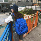 Unisex Waterproof Schoolbag Large Capacity Travel Backpack