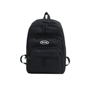 Unisex Waterproof Schoolbag Large Capacity Travel Backpack