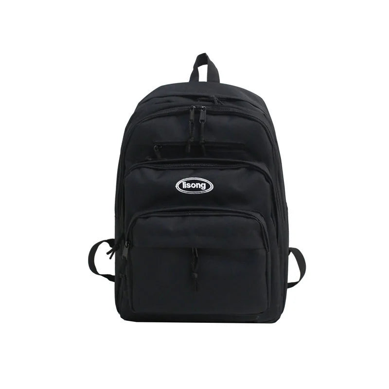 Unisex Waterproof Schoolbag Large Capacity Travel Backpack