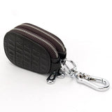 Unisex Leather Key Holder Wallet Organizer - Double Layers