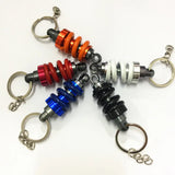 Universal Car Key Case Gunmetal Spinning Turbo Keychain