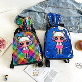 Women's PU Leather Crossbody Bag with Adjustable Strap