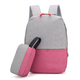 USB Charging Backpack Laptop Bags Students Preppy Style Women's School Bag