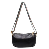 Bohemian Wide Strap PU Leather Tote Women's Handbag