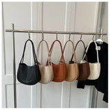 Vintage British Style Women's Leather Shoulder Crossbody Bag