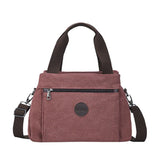 Vintage Casual Women Bag Canvas Handheld Crossbody Bag