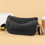 Vintage Cowhide Shoulder Bag Women Leather Messenger Bags Crossbody Bags