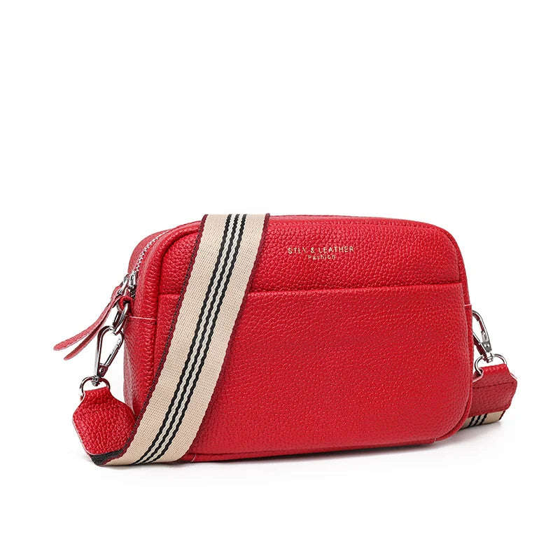Vintage Cowhide Crossbody Cellphone Shoulder Bag