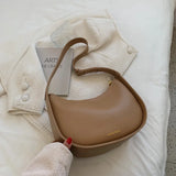 Vintage Zipper High Real Leather Women Shoulder Bag All-match Ladies Daily Purse