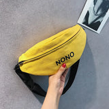 Waist Bag Fanny Pack Women Belt Bags Ptgirl Chest Packs Banana Bags