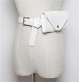 Vintage Waist Bag PU Leather Fanny Pack Phone Pouch