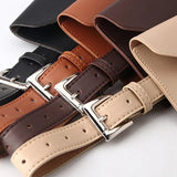 Waist Bag PU Leather Fanny Pack Female Belt Phone Pouch Small Chest Pack Bags