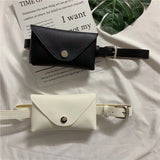 Vintage Women Waist Bag PU Leather Fanny Pack Phone Pouch