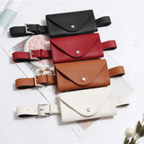 Vintage Waist Bag PU Leather Fanny Pack Phone Pouch