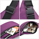 Waterproof Waist Bag for Women Travel Crossbody Chest Unisex Hip Bag