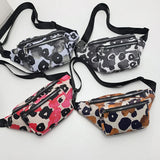 Women's Waist Bag Fanny Pack PU Leather Shoulder Crossbody Bag