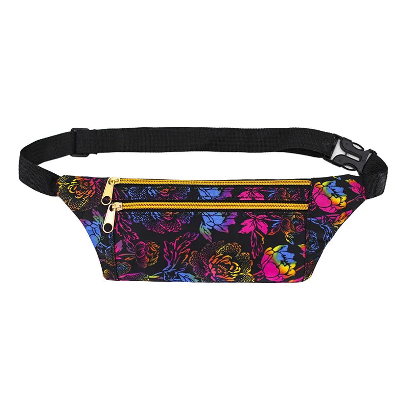 Canvas Women's Waist Pack Bags Fanny Packs Casual Chest Bags