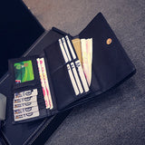 Rivets Teen Girl Women Wallet Phone Pocket Purse Carteira Feminina Wallet
