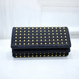 Rivets Teen Girl Women Wallet Phone Pocket Purse Carteira Feminina Wallet