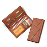 Anti-theft Long Ultra-thin Wallet Double Fold Soft Purse