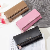 Women's Zipper Wallet Large Capacity Card Bag Handbag