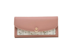 Women's Long Handbag and Print Small Fresh Wallet