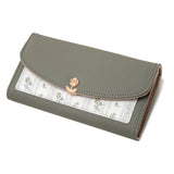 Women's Long Handbag and Print Small Fresh Wallet