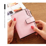 Women's Short Buckle Multi-Card Wallet