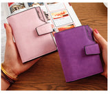 Women's Short Buckle Multi-Card Wallet
