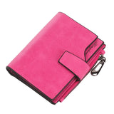 Women's Short Buckle Multi-Card Wallet