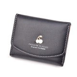 Women's Short Wallet Large Capacity Folding Soft Mini Wallet