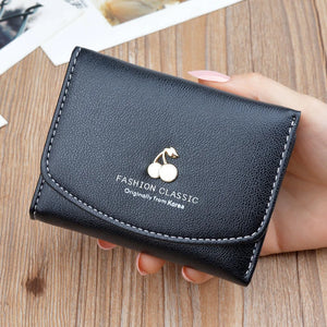Women's Short Wallet Large Capacity Folding Soft Mini Wallet