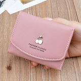 Women's Short Wallet Large Capacity Folding Soft Mini Wallet