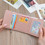 Women's Short Wallet Large Capacity Soft Mini Wallet