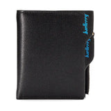 Men Leather Wallet Short Male Clutch Money Bag