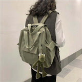 Waterproof Large-capacity Women Backpack for Campus School, College Style Bag