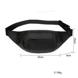 Waterproof Waist Bag Men Chest Pack Crossbody Travel Fanny Pack