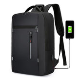 Waterproof USB Business Backpack Men Laptop