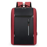 Waterproof USB Business Backpack Men Laptop