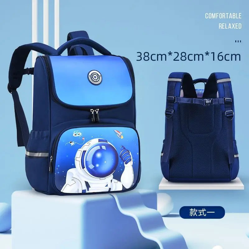Waterproof Children School Bags Boys Girls Kids Cartoon Orthopedic Backpack