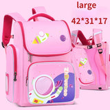 Waterproof Children School Bags Boys Girls Kids Cartoon Orthopedic Backpack
