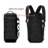 Waterproof Gym Bag With Shoes Packets Men Outdoor Training Small Backpack