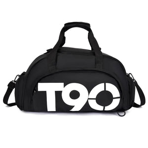 Waterproof Gym Bag With Shoes Packets Men Outdoor Training Small Backpack