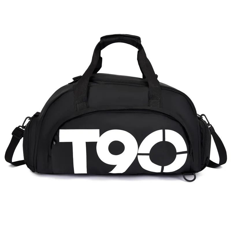 Waterproof Gym Bag With Shoes Packets Men Outdoor Training Small Backpack