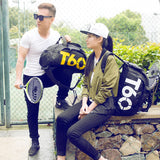 Waterproof Gym Bag With Shoes Packets Men Outdoor Training Small Backpack