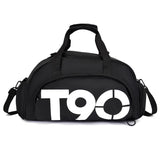 Waterproof Gym Bag With Shoes Packets Men Outdoor Training Small Backpack