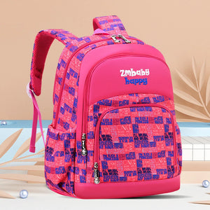 Waterproof Orthopedic School Backpack for Kids Grade 1-6